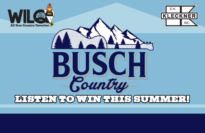 REAL COUNTRY IS BUSCH COUNTRY | WILQ-FM